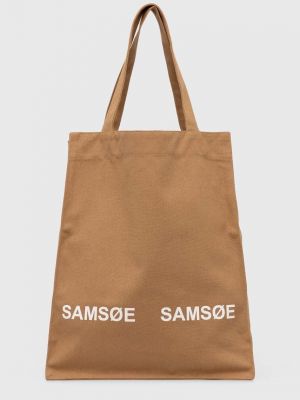 Коричнева сумка Samsoe Samsoe
