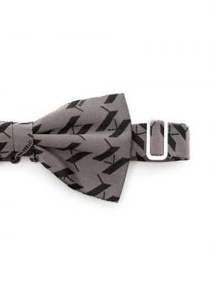 Krawat z kokardką żakardowy Karl Lagerfeld