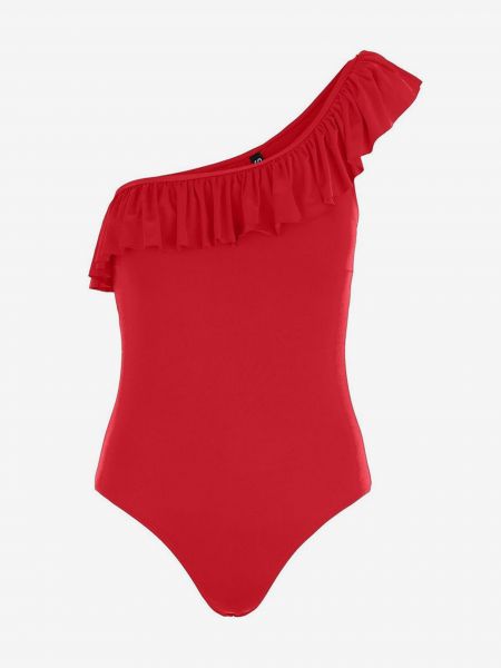 Jednodijelni kupaći kostim Pieces crvena