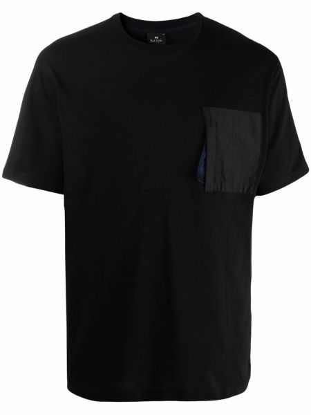 Camiseta con bolsillos Ps Paul Smith negro