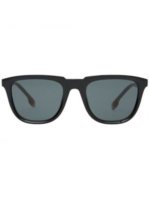 Prugaste sunčane naočale Burberry crna