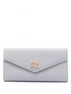 Kožená peněženka Miu Miu