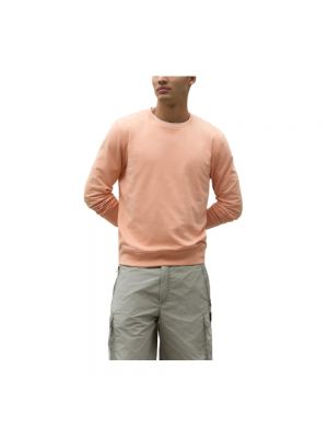 Sweatshirt mit rundem ausschnitt Ecoalf orange