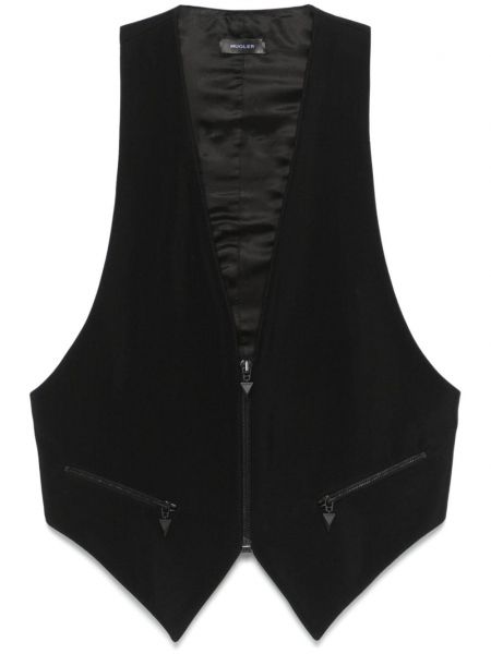 Vest Mugler sort