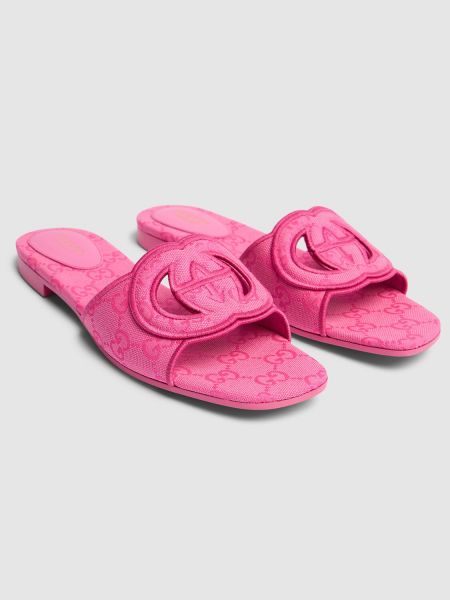 Sandále Gucci ružová