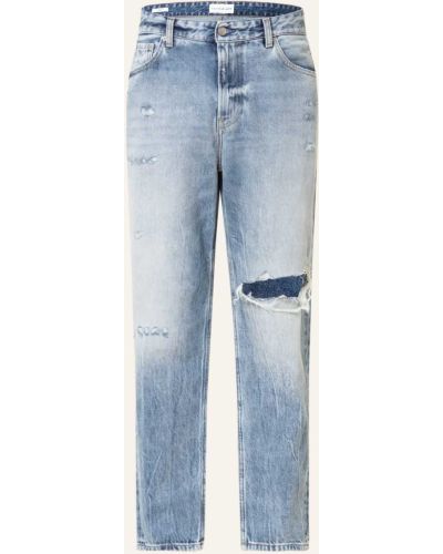 Mom jeans Calvin Klein Jeans, niebieski