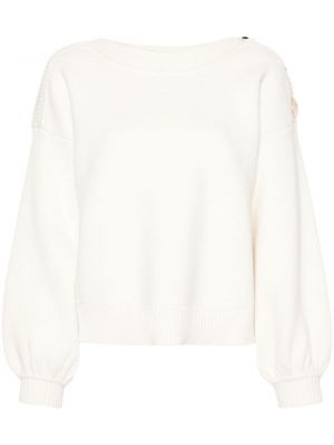 Пуловер Ba&sh бяло