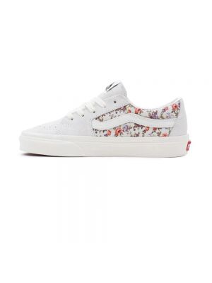 Sneakersy w kwiatki Vans białe
