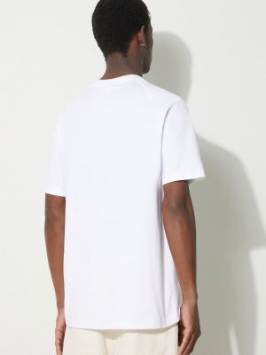 Tricou din bumbac din bumbac Adidas Originals alb