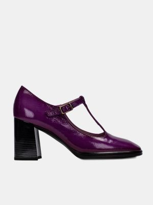 Кожаные туфли Hispanitas фиолетовые