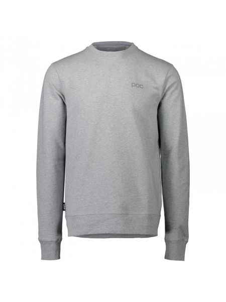 Меланжевый пуловер Poc серый