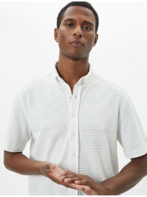Marškiniai su sagomis trumpomis rankovėmis Koton