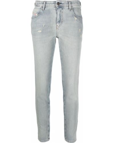 Nødlidende skinny jeans Diesel blå