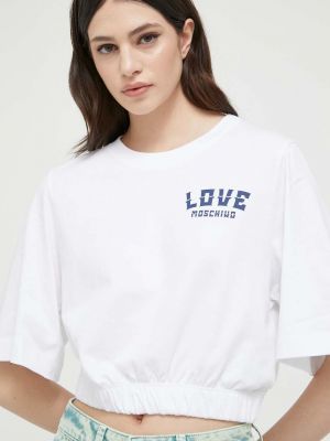 Pamučna majica Love Moschino