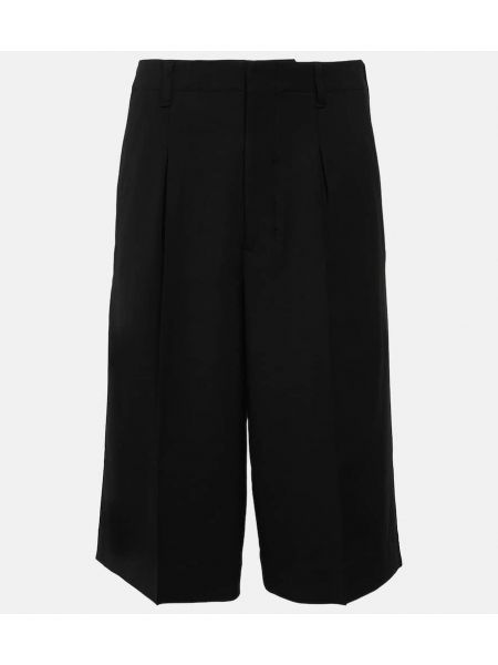 Bermuda kratke hlače Ami Paris crna
