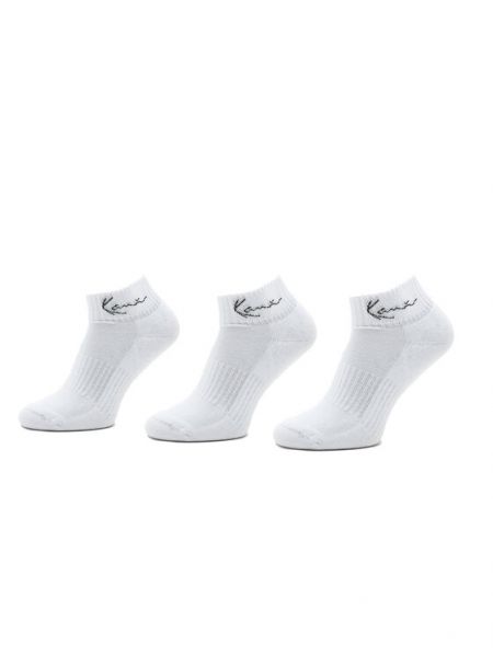 Nízké ponožky Karl Kani bílé