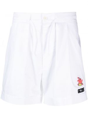 Shorts de sport en coton Gcds blanc