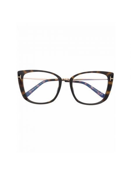 Okulary korekcyjne Tom Ford brązowe