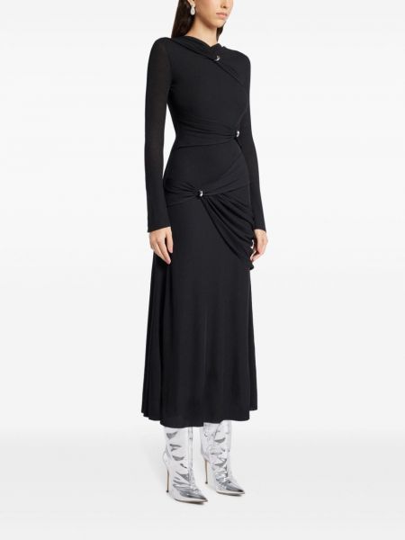 Midi šaty Chats By C.dam černé