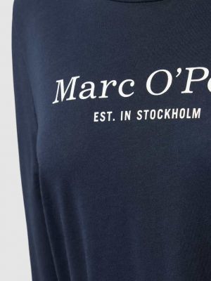Koszulka z długim rękawem z nadrukiem Marc O'polo