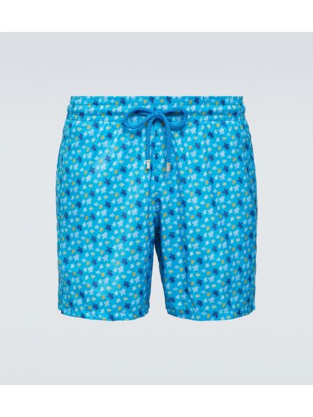 Badehose mit print Vilebrequin blau