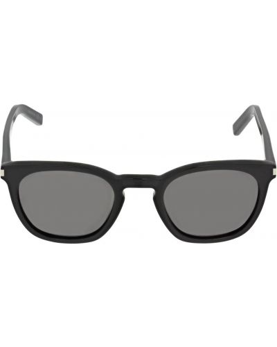 Slim fit sluneční brýle Saint Laurent černé