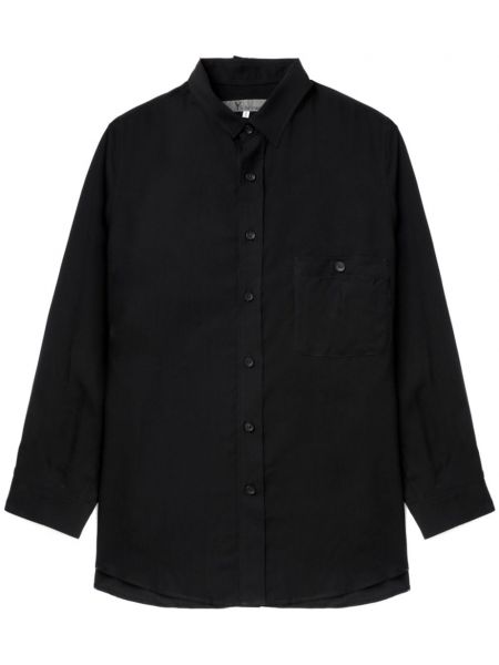 Asymetrická košeľa Y's čierna