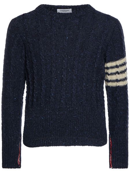 Suéter de lana Thom Browne azul