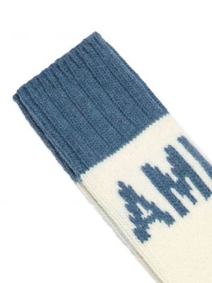 Pletené ponožky Ami Paris