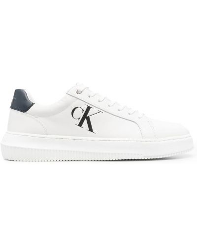 Trykt sneakers Calvin Klein hvit