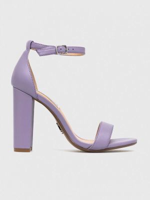 Sandale din piele Steve Madden violet
