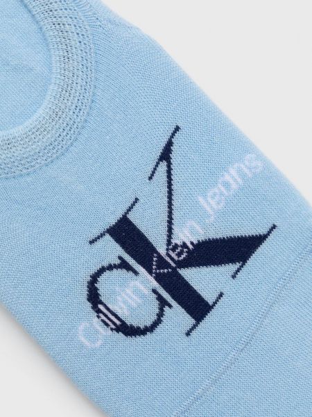 Skarpety Calvin Klein Jeans niebieskie
