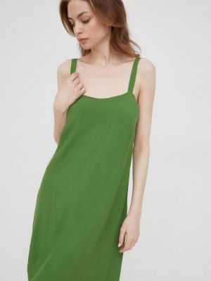 Sisley ruha zöld, mini, egyenes