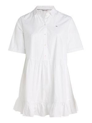Robe chemise Tommy Jeans blanc