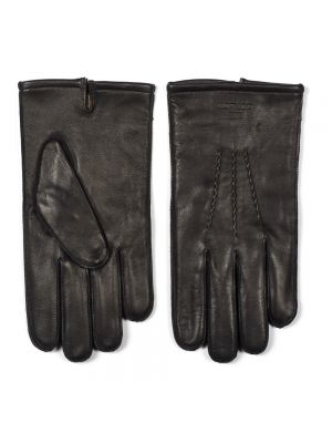 Czarne rękawiczki Howard London