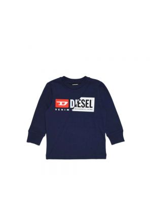 Bluza dresowa Diesel niebieska