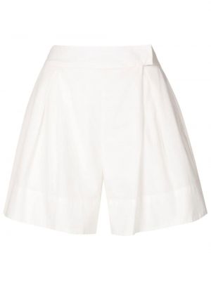 Shorts taille haute en coton Osklen blanc