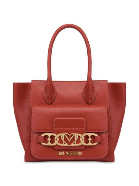 Taske Love Moschino rød