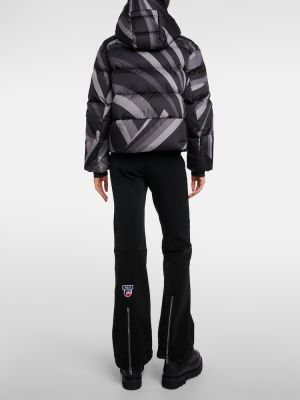 Pernata skijaška jakna s printom Pucci