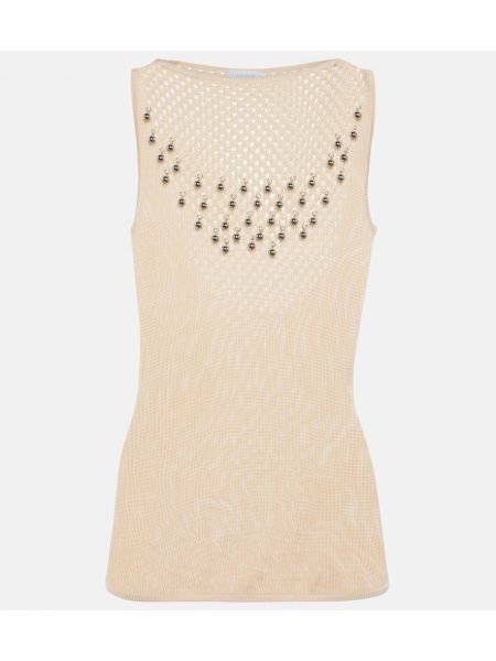 Tank top Rabanne beige