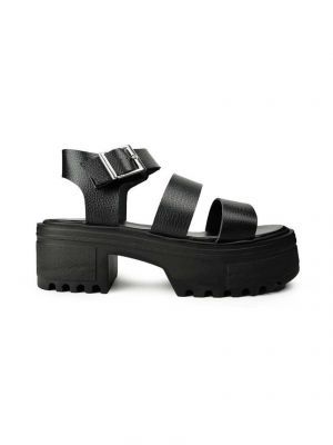 Sandály na podpatku Altercore černé