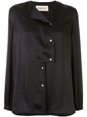 Camisa asimétrica Portspure negro
