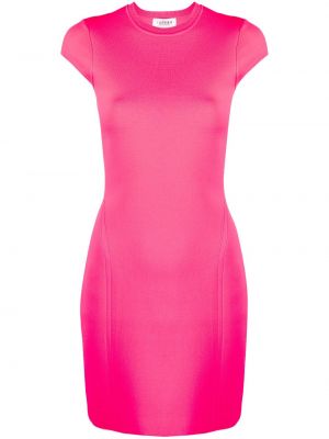 Mini-abito con scollo tondo Victoria Beckham rosa