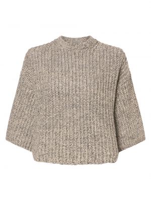 Sweter bawełniany oversize Drykorn szary