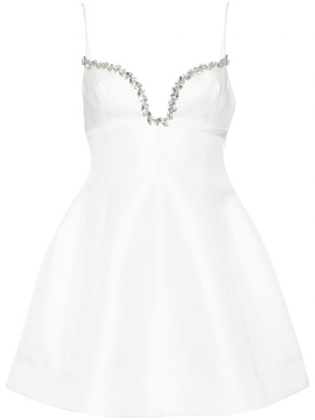Φόρεμα με τιράντες Acler λευκό