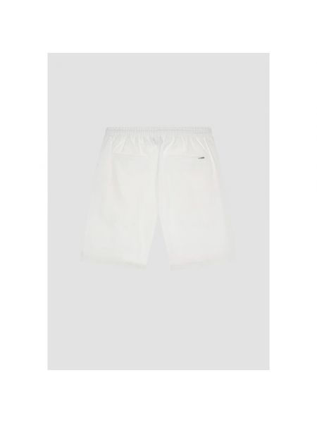 Pantalones de tejido fleece de algodón Antony Morato blanco