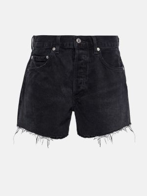 Shorts di jeans Citizens Of Humanity nero