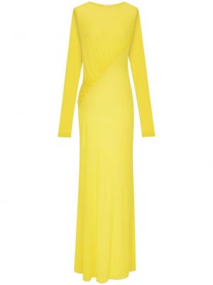 Dlouhé šaty Saint Laurent žltá