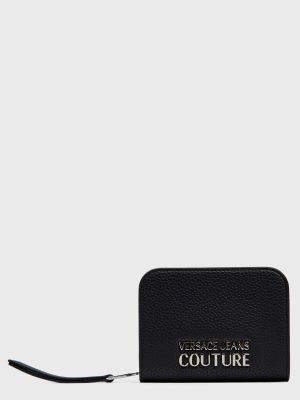 Черный кошелек Versace Jeans Couture