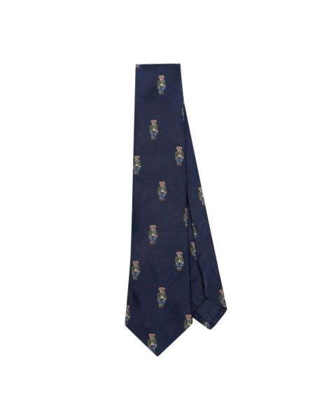 Krawat Polo Ralph Lauren niebieski